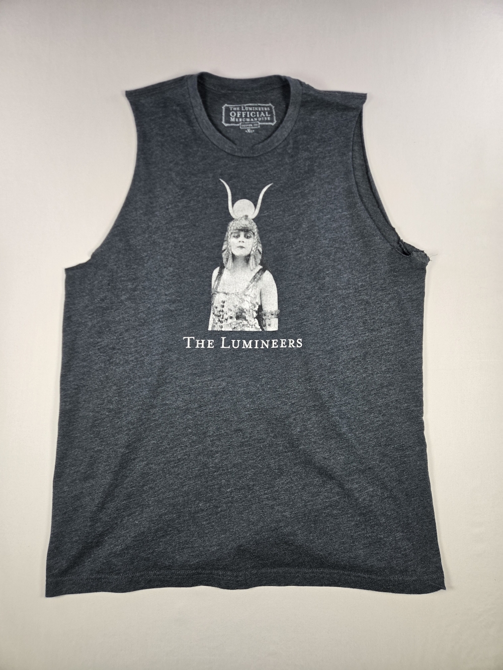 The Lumineers Cleopatra 2016 Tour Muscle Tank Top Grey XL